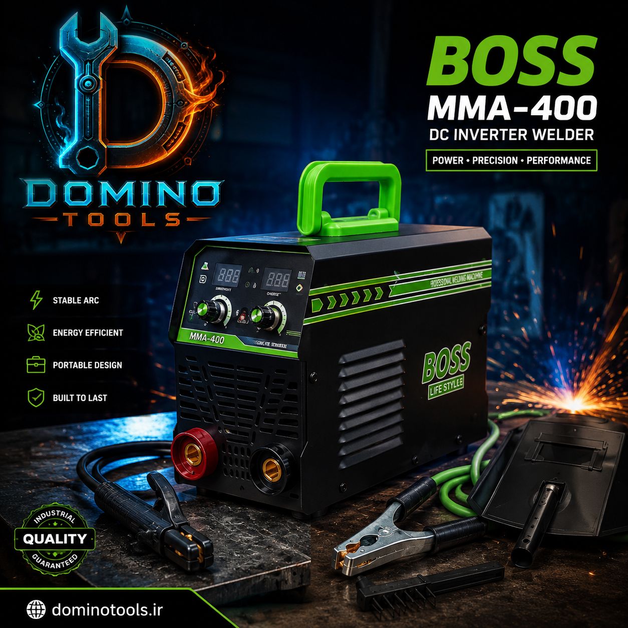 دستگاه جوش اینورتر باس (BOSS) مدل MMA-400 - سری Life Style